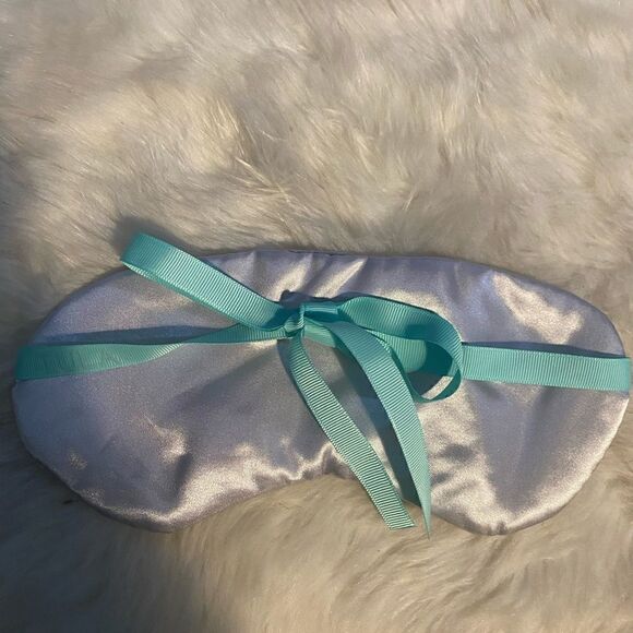 [tula] rare GWP satin sleep mask with grosgrain tie ribbon BNWT #10 - Picture 3 of 4